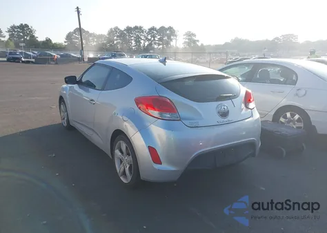 2015 Hyundai Veloster from USA, damaged, VIN KMHTC6AD8FU224235